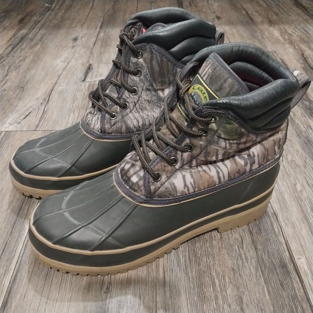 Crater Ridge Duck Boots Camo Hunting Waterproof Winter Snow Hiking Mens Size 8